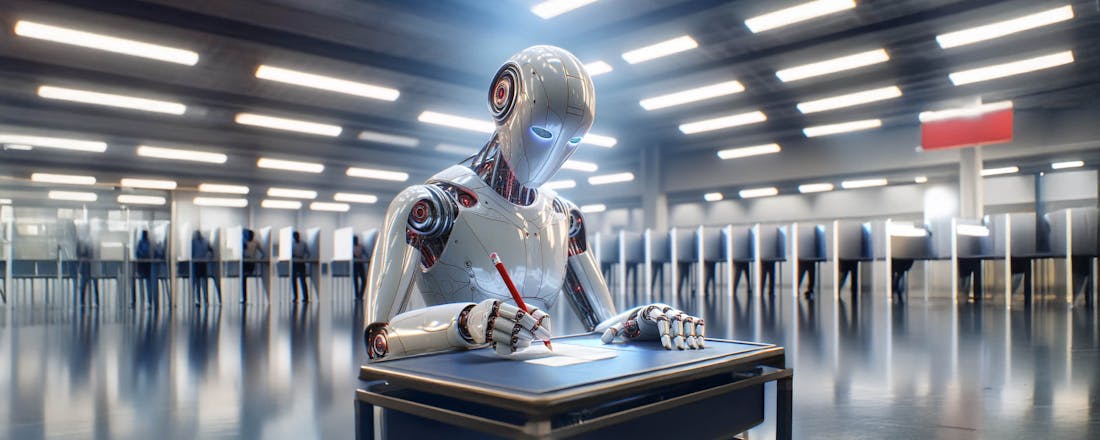 Verkiezingen robot Kiezen voor de verkiezingen: AI laat zien wat kandidaten echt hebben gedaan