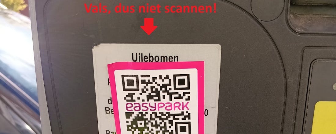 Zo herken je verdachte QR-codes op parkeerautomaten en laadpalen