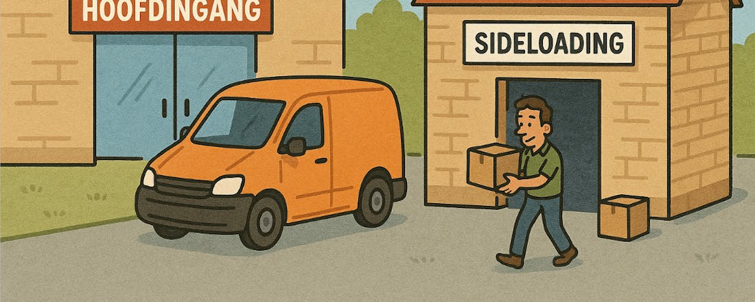 Sideloading: shoppen buiten de officiële app-winkels