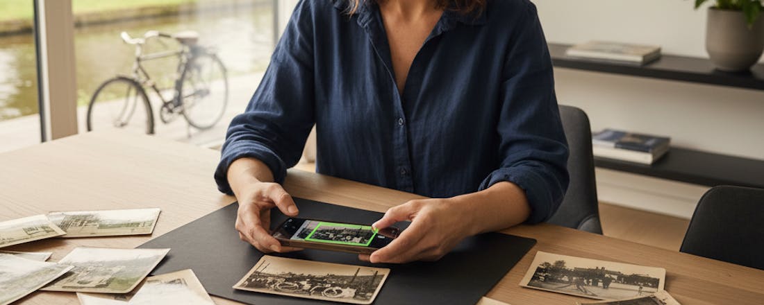 Je telefoon als scanner: oude foto's digitaliseren