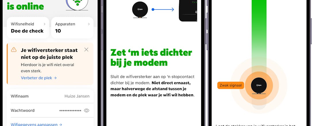 KPN-app geeft nu persoonlijk wifi-advies aan gebruikers