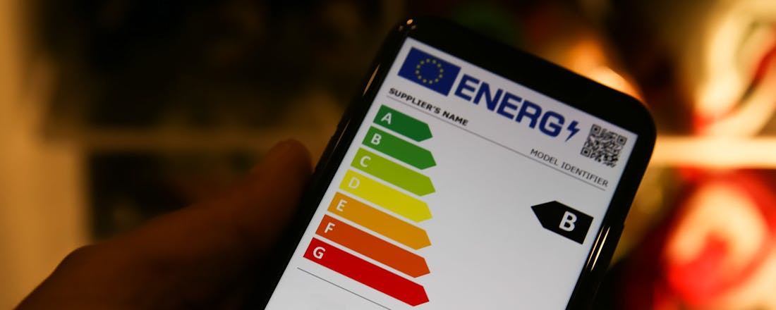 Zo werkt het energielabel voor smartphones en tablets