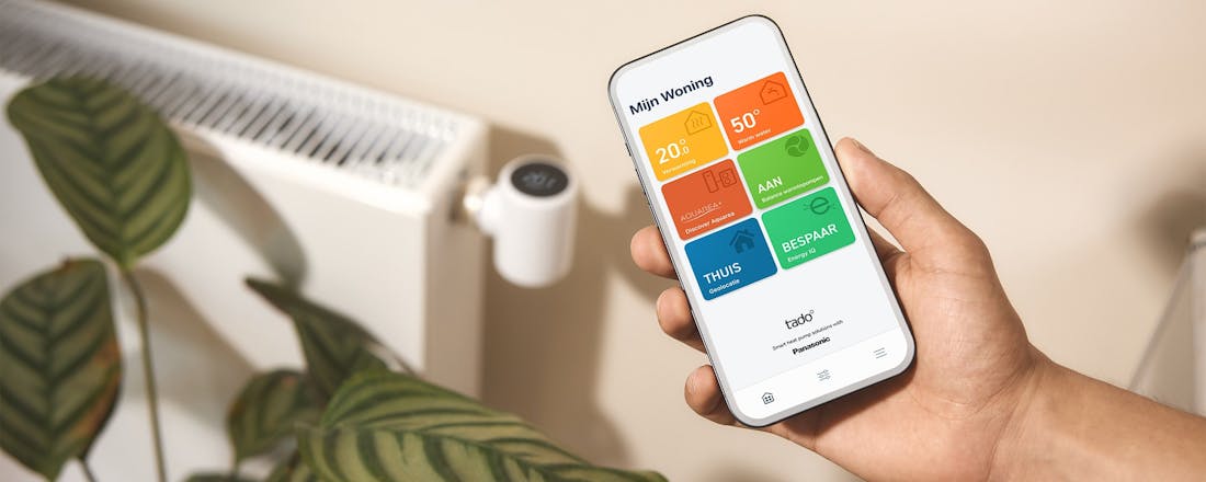 tado Warm als het moet, zuinig als het kan: zo stel je je slimme thermostaat slim af