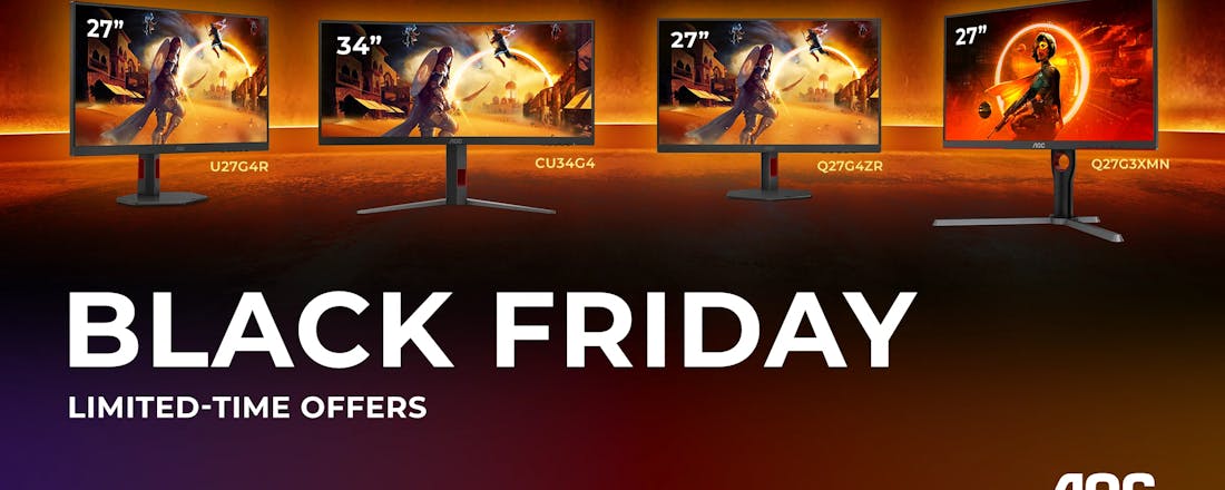 AOC komt met breed aanbod nieuwe gaming-monitoren voor Black Friday