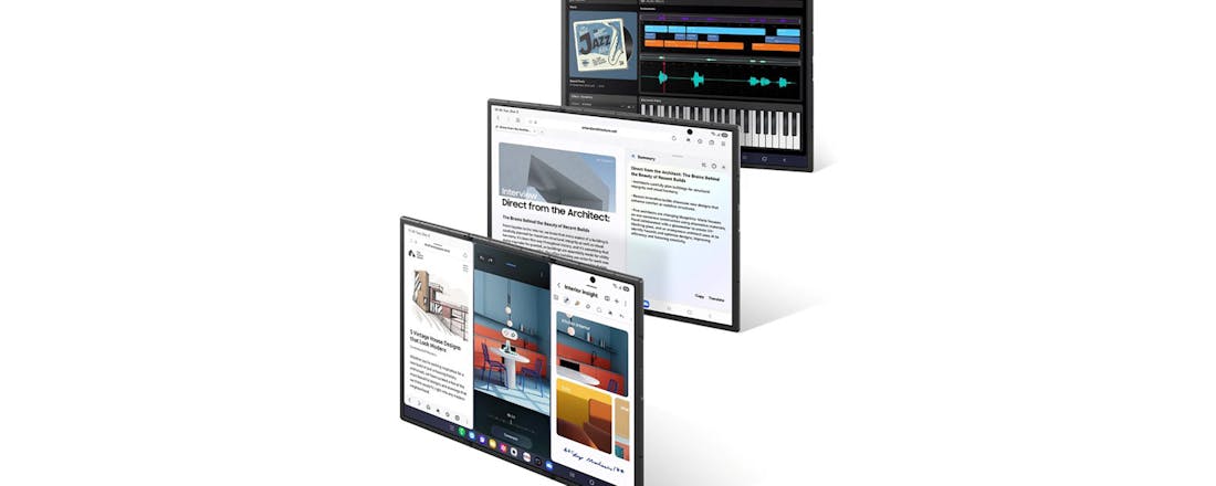 Nieuwe Samsung Galaxy Z TriFold vouwt niet één, maar twee keer open
