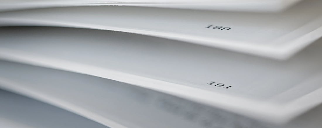 Baas over bladzijdes: plaats paginanummers waar je wilt