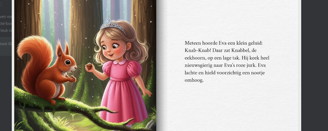 AI-tip: zo maak je zelf (heel snel!) een geïllustreerd kinderboek met Storybook