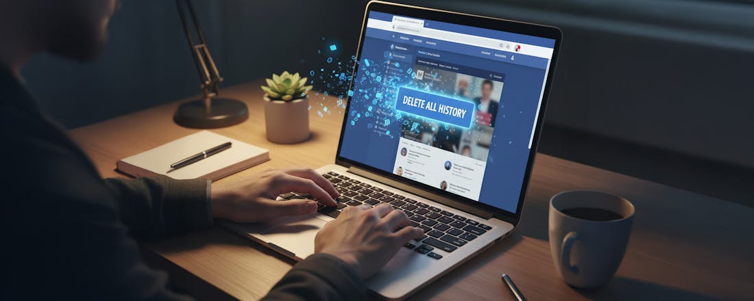 Meer grip op je data: zo wis je je Facebook-geschiedenis