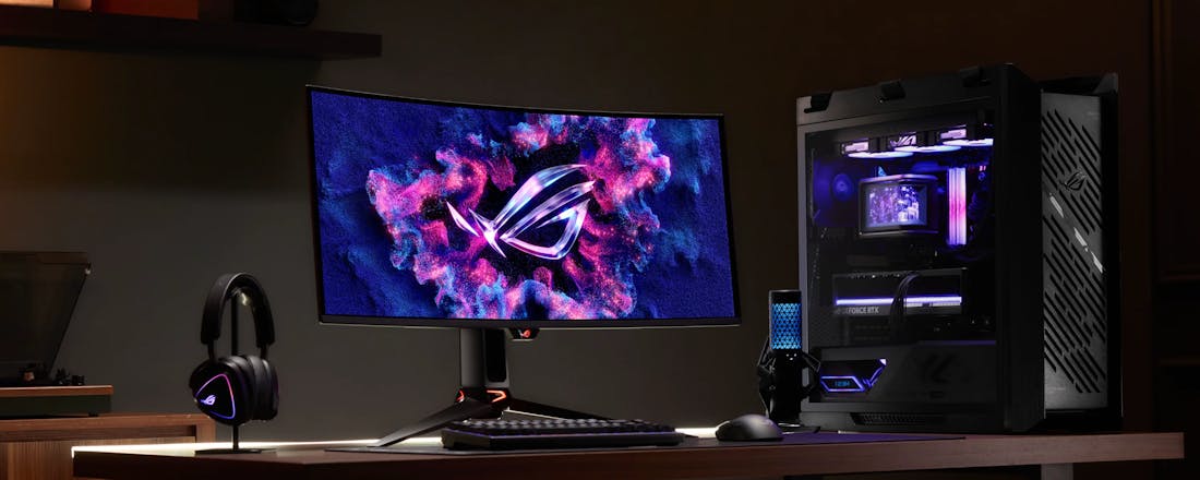 CES 2026: ASUS ROG perfectioneert zijn oled-gamingmonitors