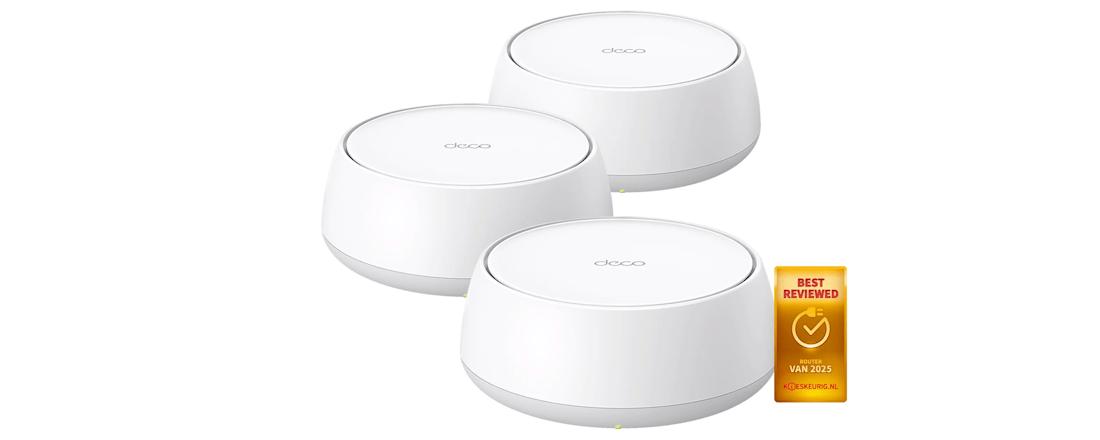 Supersnelle wifi in huis? TP-Link Deco BE25 is dé mesh-routerfavoriet van 2025