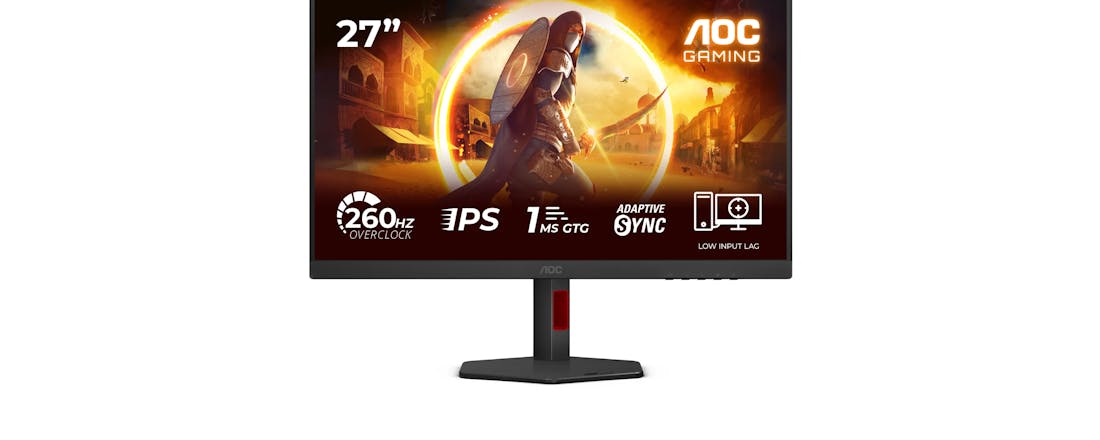 AOC brengt 260 Hz en G-SYNC-compatibiliteit naar betaalbare 24- en 27-inch schermen