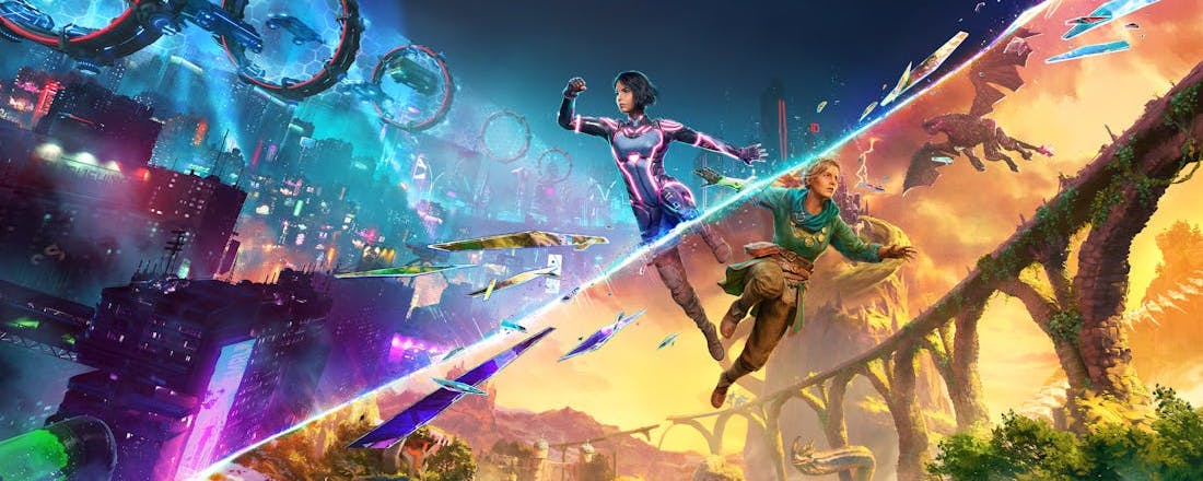 Split Fiction It Takes Two- en Split Fiction-maker bezig met opnames voor nieuwe game