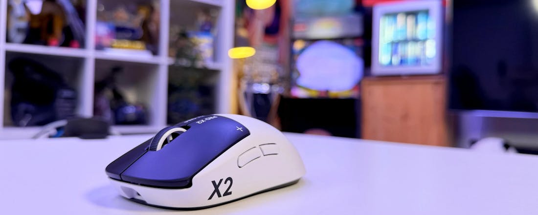 Logitech Pro X2 Superstrike Logitechs Superstrike-gamingmuis is inderdaad sneller dan de rest